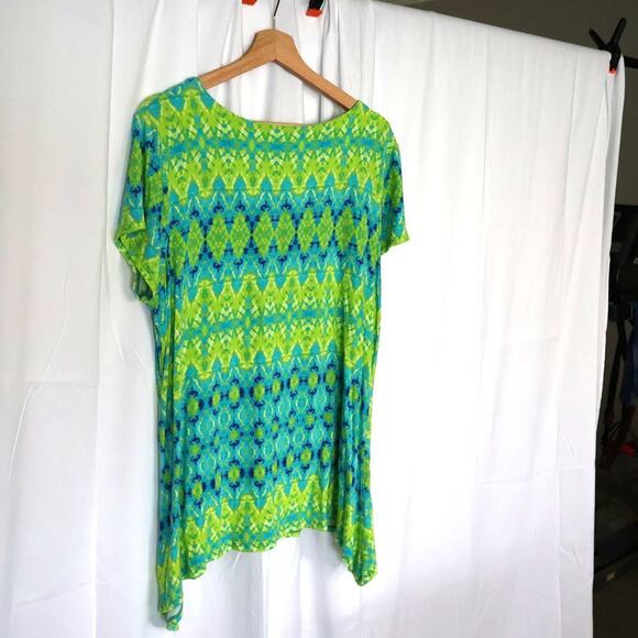 Ruby Rd Size XL Womens Top Polyester Assymetric Hem Gently worn - Picture 6 of 13